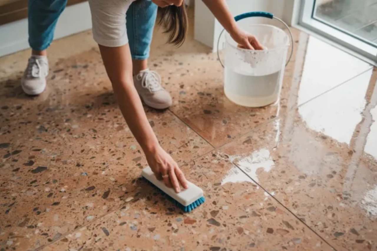 terrazzo floor restoration Charlotte NC