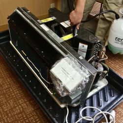 Hotel air conditioning unit cleaning Renue Systems